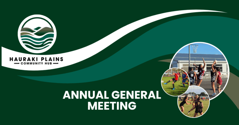 Hauraki Plains Community Hub AGM Summary